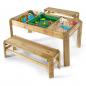 Preview: Plum Spieltisch Activity mit Bänken aus Holz