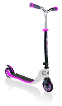 GLOBBER FLOW FOLDABLE 125 weiß-neon pink