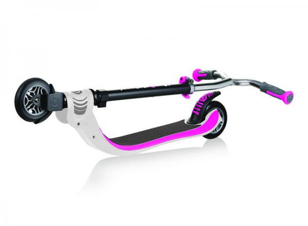 GLOBBER FLOW FOLDABLE 125 weiß-neon pink