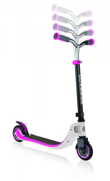 GLOBBER FLOW FOLDABLE 125 weiß-neon pink