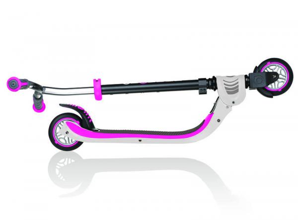 GLOBBER FLOW FOLDABLE 125 weiß-neon pink