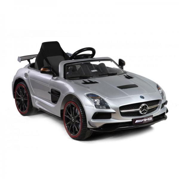 E Street Car PRO Mercedes-Benz SLS AMG silber 12V 2.4 GHz MP4